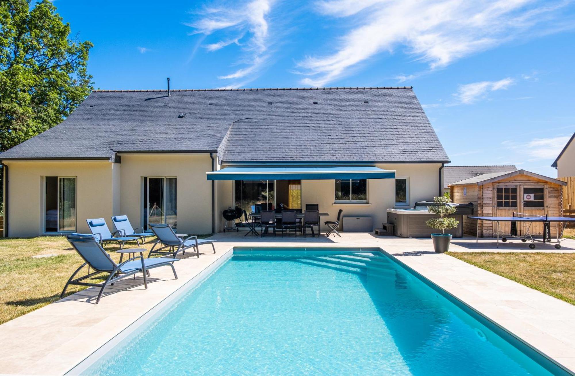 Hébergement de vacances La Seigneurie -piscine & Saumur